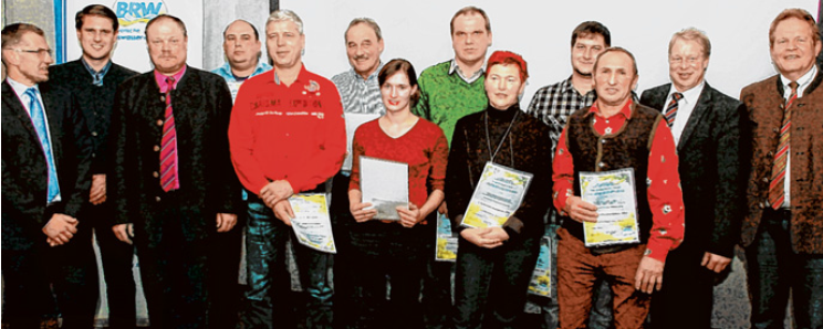 Bild Zeitungsartikel Auszeichnung Landwirte